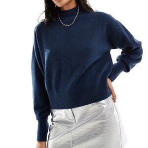 & Other Stories Mock Neck Sweater